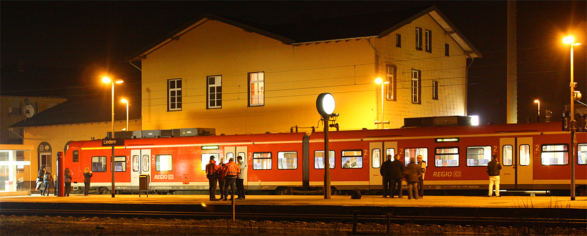 Foto Bahnhof Lindern