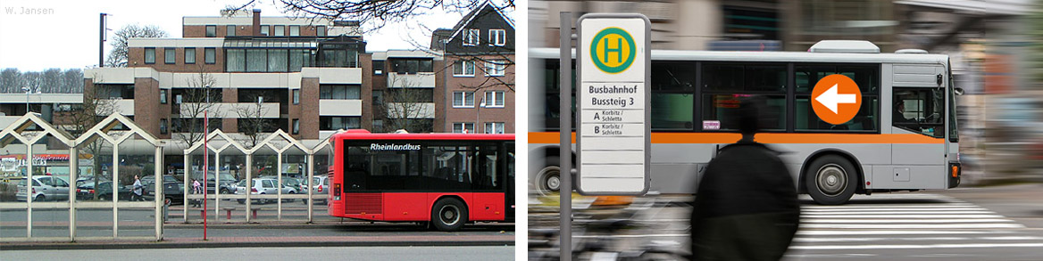 ÖPNV Nahverkehr Busbahnhof Geilenkirchen