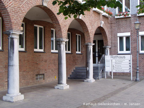 Rathaus Geilenkirchen - Ansicht Markt