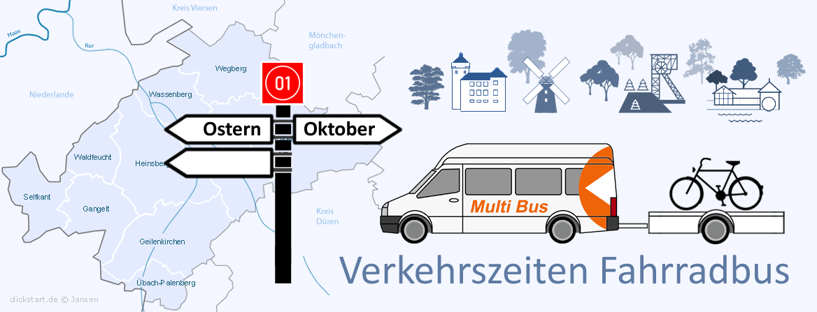 Fahrradbus Multibus Anrufbus Geilenkirchen Kreis Heinsberg