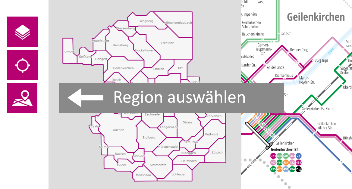 ÖPNV Nahverkehr Bus Geilenkirchen