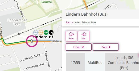 ÖPNV Nahverkehr Bus Geilenkirchen