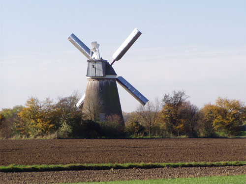 Mühlenbauwerk Windmühle Breberen